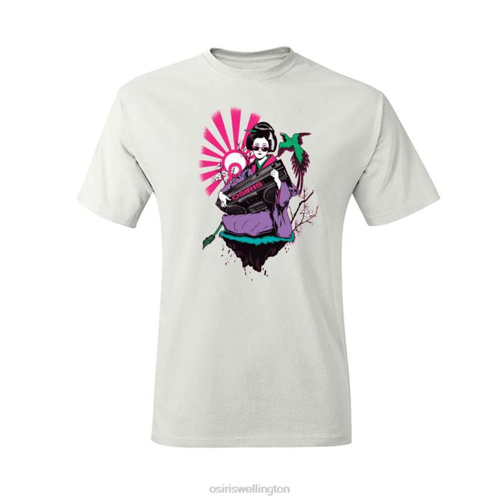 T-shirt Unisex Osiris Z80L28 Geisha Tee White