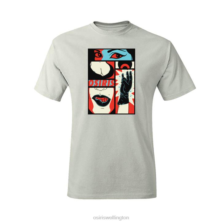 T-shirt Unisex Osiris Z80L30 Shocker Tee Pewter