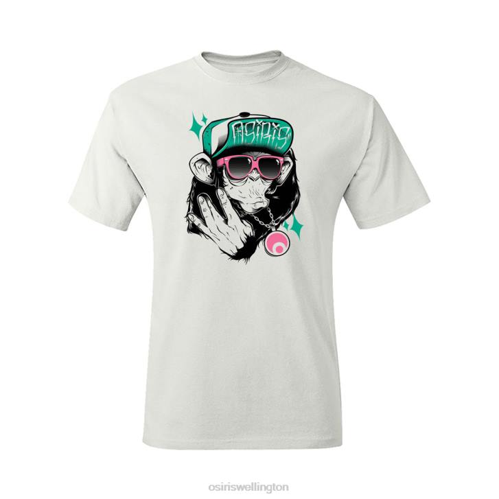 T-shirt Unisex Osiris Z80L32 Left Coast Tee White