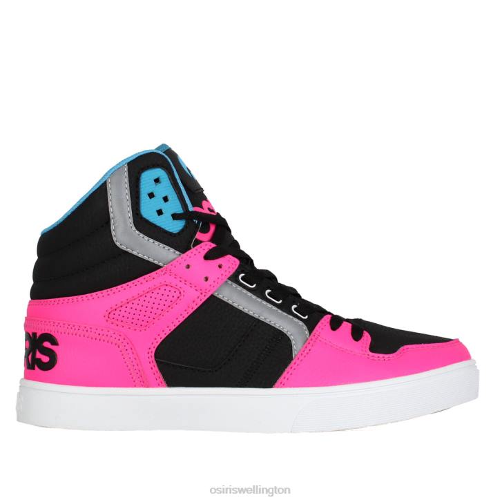 Shoe Unisex Osiris Z80L23 Clone Black/Pink/Cyan